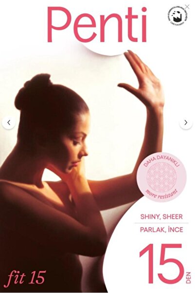 Penti Fit 15 Черни чорапогащи 2810