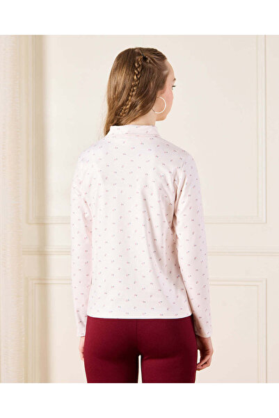 REDTAG Senior Girls Ivory And Fuchsia T-Shirt Set (Pack Of 2)