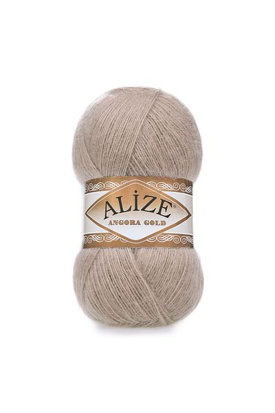 Alize Angora Gold 541 Light Mink Color Πλεκτό νήμα - 1 Τεμάχιο