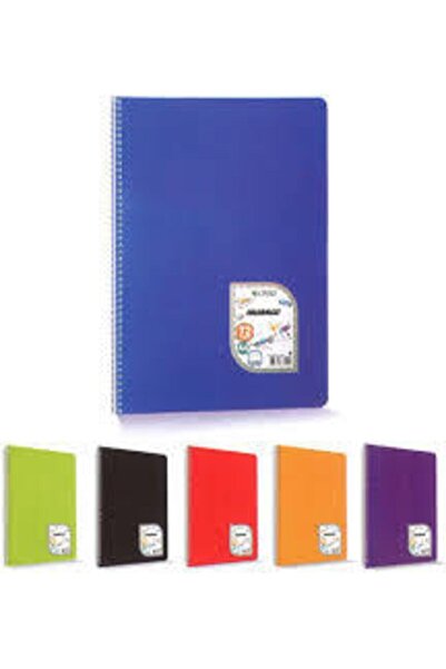 Yunus Kırtasiye طقم دفتر سينار 72 ورقة 4 مربعات 2 خطوط