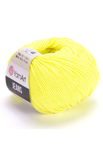 Yarnart Jeans 50gr Bumbac Bumbac Amigurumi Fir de tricotat manual Lână