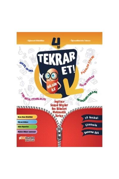 Onburda Yayınları 4. Sınıf Bilgin Ile Tekrar Et