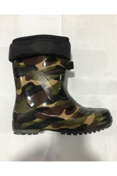 Erciyes Camouflage Boots with Non-Slip Soles that Do Not Absorb Water from Rain and Snow (PREFER Narrow Mold, 1-2 SIZES LARGE)