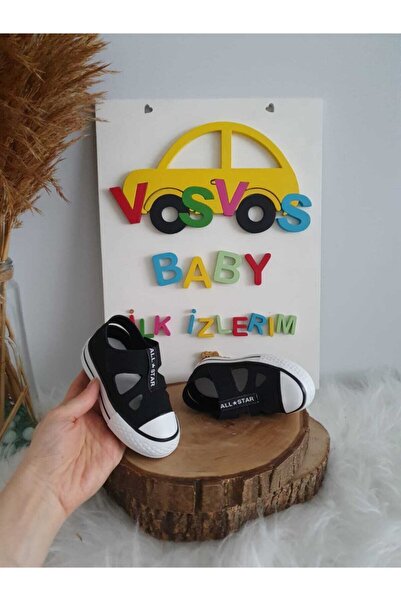 VOSVOSBABYSTORE Černé sandály