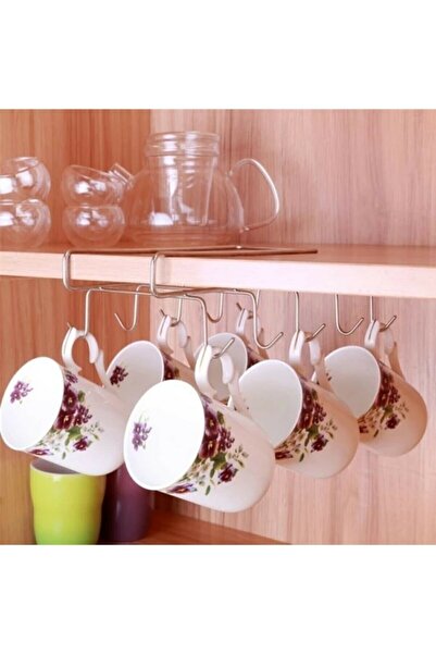 Nesto Home 8 Kancalı Portatif Bardak Askılığı