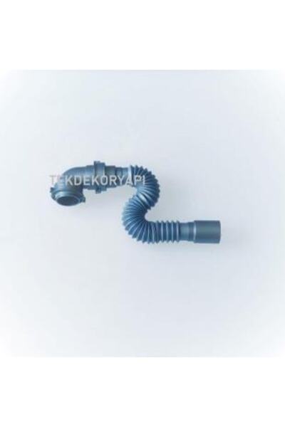 TEKDEKOR Evye Sifon Takımı Körüklü Çıkış