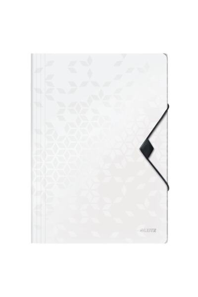 Leitz Active Wow Ince Lastikli Dosya Beyaz