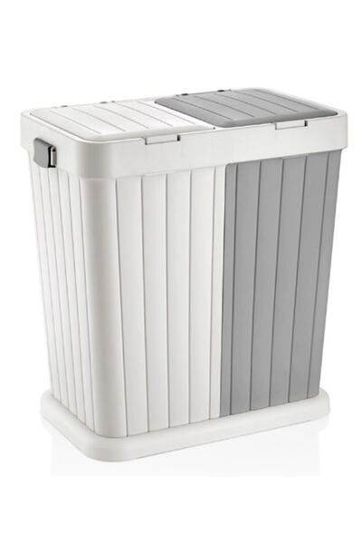 Miami Home 2 Bölmeli Kirli Çamaşır Sepeti