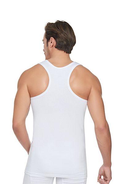 Tutku Αθλητικό εσώρουχο New Season White Sweat Rib - 6 Τεμάχια