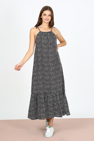 ALEXANDERGARDI Rochie lungă cu legături de frânghie (b21-47700)