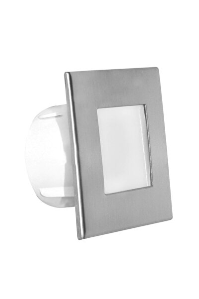 Genel Markalar Kare 3 Watt Ledli Beyaz Işık Koridor Ve Adım Aydınlatma(220V E...