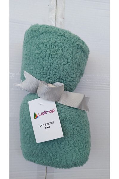 Leva House Wellmop Home Garden Shawl 56x120 Cm Water Green