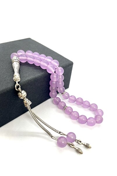 AgateStones Doğal Gül Kuvars Taşı Tesbih