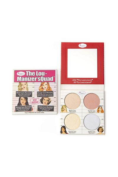 the balm The Balm Le Manser's Quad Highlighter Palette 10g
