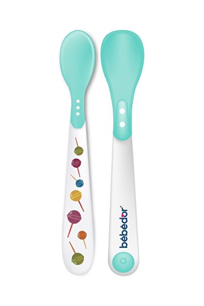 Bebedor العلامة التجارية: ملاعق حساسة للحرارة 2 عبوة الفئة: ملاعق طعام