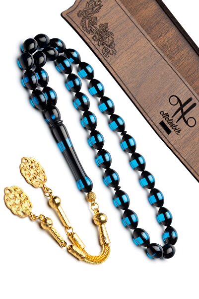 OTTOTESBİH Rozariu cadou, rozariu cadou pentru aniversarea nunții, rozariu cu pulbere parfumată de chihlimbar