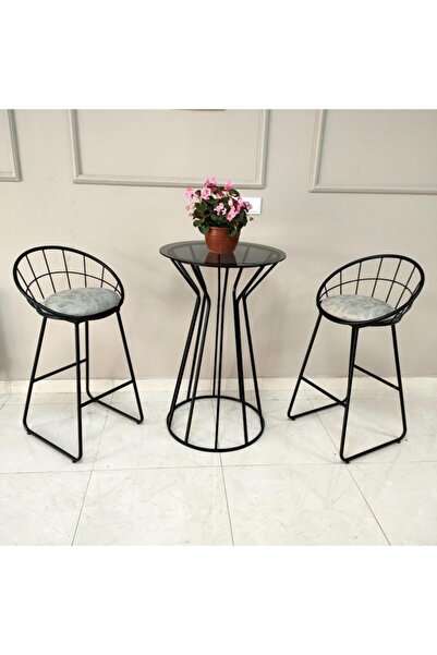 Genel Markalar Altanhome Bar Tipi Yüksek Masa Sandalye