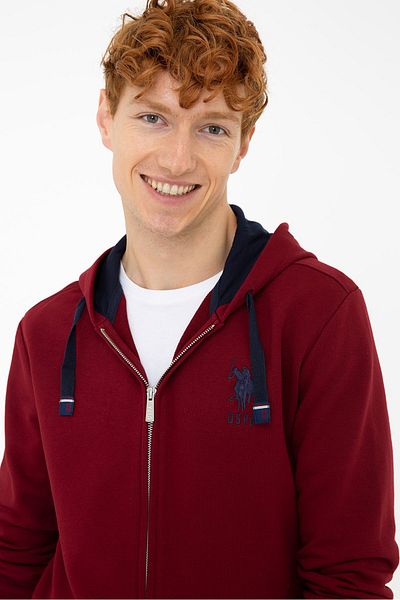 U.S. Polo Assn. Men's Red Sweatshirt
