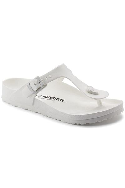 Birkenstock 0128221 Gizeh Eva Papuci albi pentru bărbați
