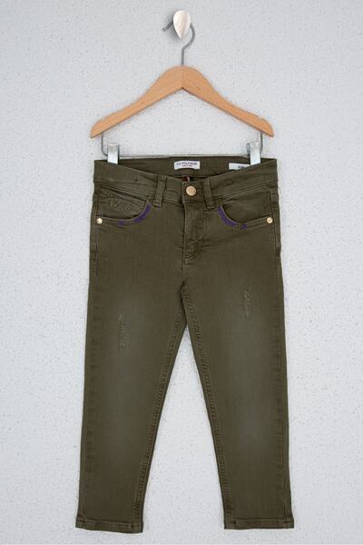 U.S. Polo Assn. Pantaloni verzi pentru fete