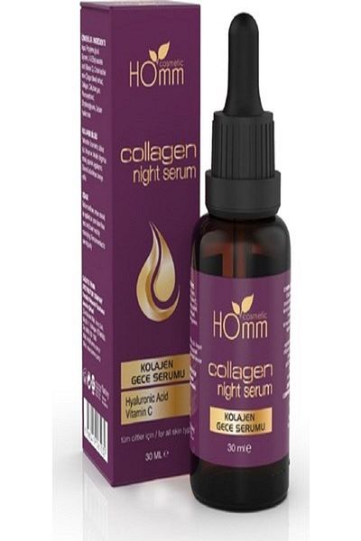 Homm Bitkisel Homm Cosmetics - 30 ml Collagen Night Serum