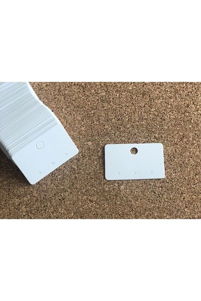 Protec Matbaa Earring Card 3 Pieces 100 Pieces