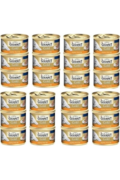 Gourmet Gourmet Gold Kıyılmış Hindi Etli Konserve Yetişkin Kedi Maması 5 X 85 G