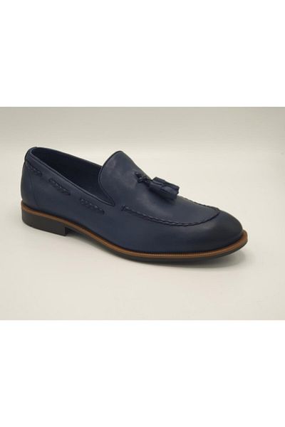 Freefoot 20753 Pantofi pentru bărbați cu ciucuri albastru