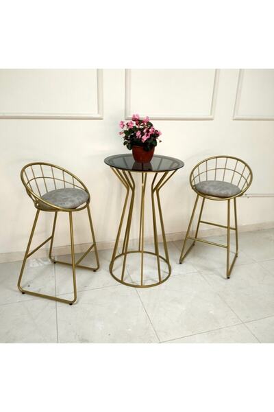 Genel Markalar Altanhome Bar Tipi Yüksek Masa Sandalye