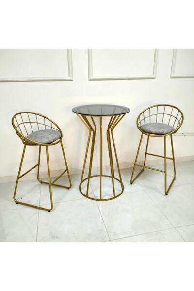 Genel Markalar Altanhome Bar Tipi Yüksek Masa Sandalye