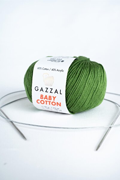 Gazzal Βρεφικό Βαμβάκι Αμιγκουρούμι, Νήμα Πλεξίματος Punch El Örgü Ipi 50 γρ ...