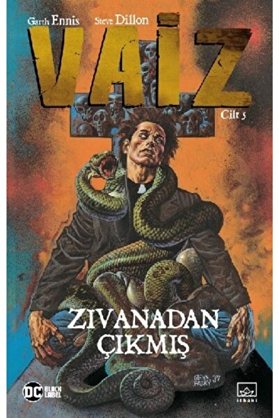 İthaki Yayınları Vaiz 5 - Zıvanadan Çıkmış - Garth Ennis -