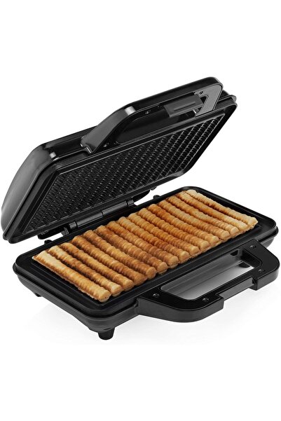 Tristar Wf-1171 Waffle Patates Makinesi, 1000, Paslanmaz Çelik, Gümüş, Siyah.