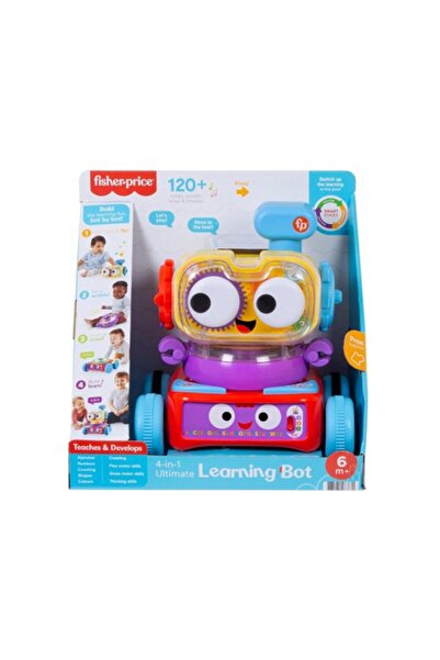 Barbie Fisher Price 4'ü 1 Arada Eğlenceli Robot (türkçe-ingilizce) Hck 43
