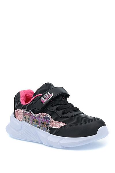 LOL Sake.p1pr Black Girl's Fashion Sneaker