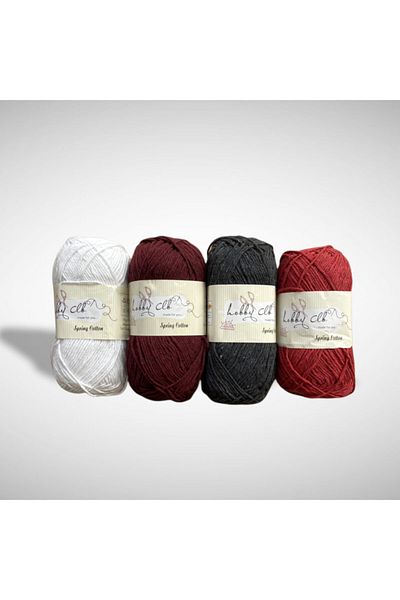 Masal Örgü Evi Σετ με 4 κλωστές Punch (PANÇ) και Amigurumi 100% βαμβάκι