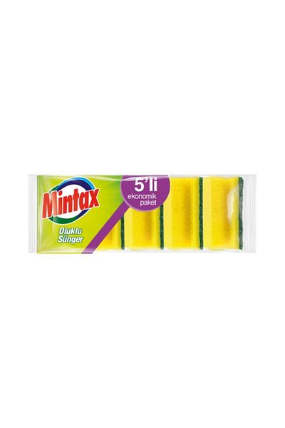 Mintax Dish Sponge Corrugated 5-Piece