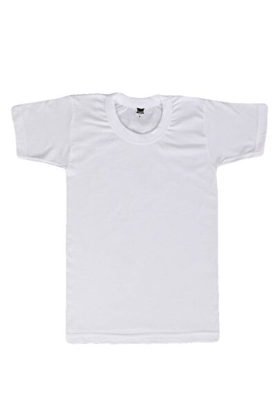 Tutku Children's Crew Neck Undershirt 128 |   White