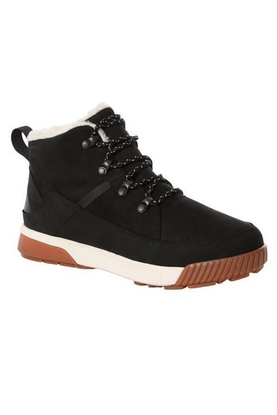 THE NORTH FACE Sierra Mid Lace Αδιάβροχες Γυναικείες Μπότες Μαύρες