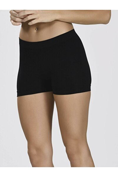 Bepaka المرأة السوداء سلس السراويل القصيرة الملاكم