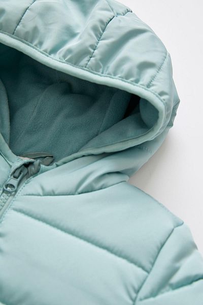 DeFacto Baby Girl Hooded Puffer Jacket with Fleece Inside