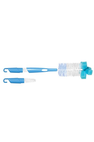 Bebedor Blue Sponge Bottle and Pacifier Brush B-575