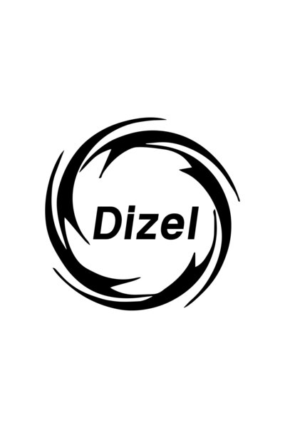 Dijitonline Dizel Araç Depo Kapağı Araba Sticker 12x11cm