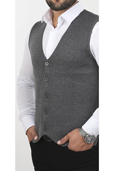 neowit Чоловічий футерований жилет з вузьким кроєм