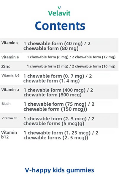 Velavit V-Happy Kids Gummy