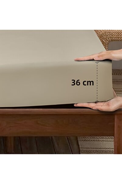 Monolisse 100% Cotton Bamboo Fitted Sheet