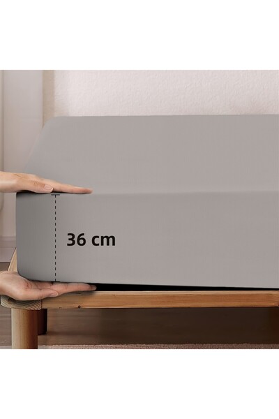 Monolisse 100% Cotton Combed Elastic Sheet