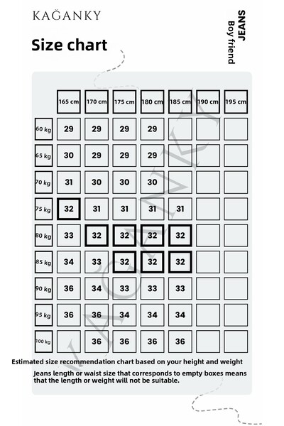 KağanKY Κρεμ λέιζερ λεπτομερής τζιν Boyfriend