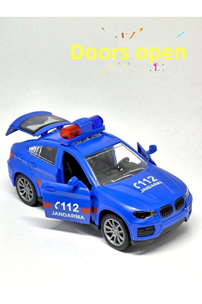 Fidan oyuncak Toy Gendarmerie Vehicle with Opening Doors – 112 Emergency Response Vehicle (Turkish Model)