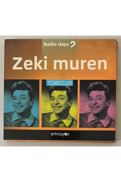Artvizyon Yapım أيام الراديو بمفردها مع زكي مورين 2 قرص مضغوط (إصدار أصلي)
